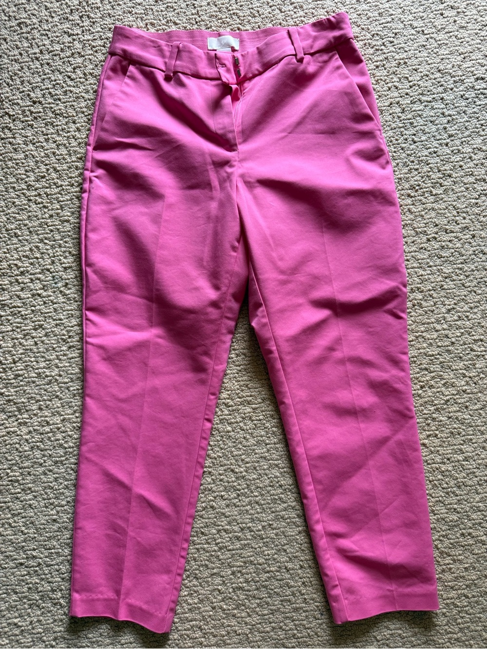 H&M Hot Pink Tailored Trousers